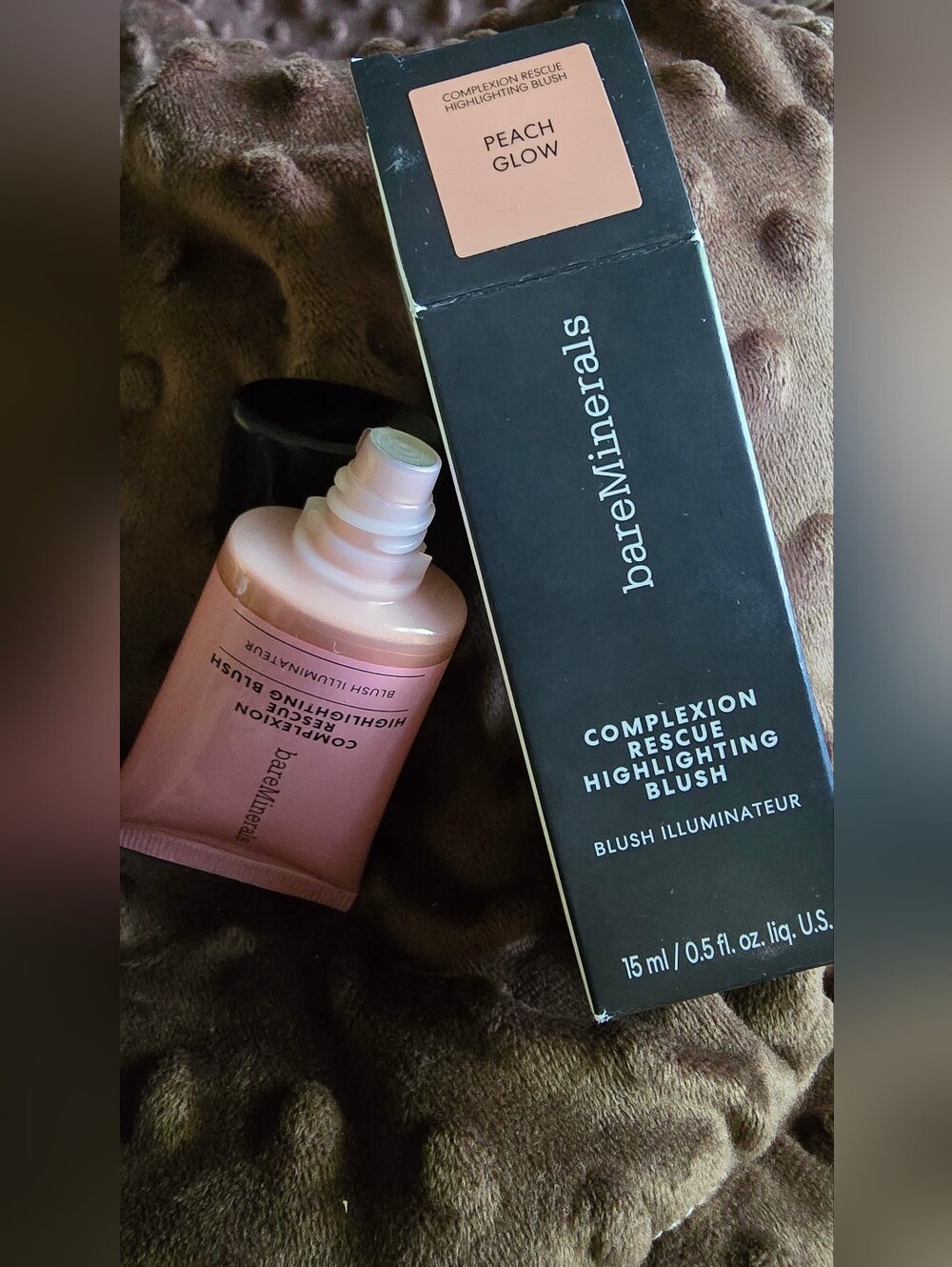 bareMinerals Complexion Rescue Highlighting Blush — Peach Glow